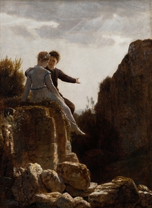 The Honeymoon [circa 1875–76] by Arnold Böcklin [1827–1901]